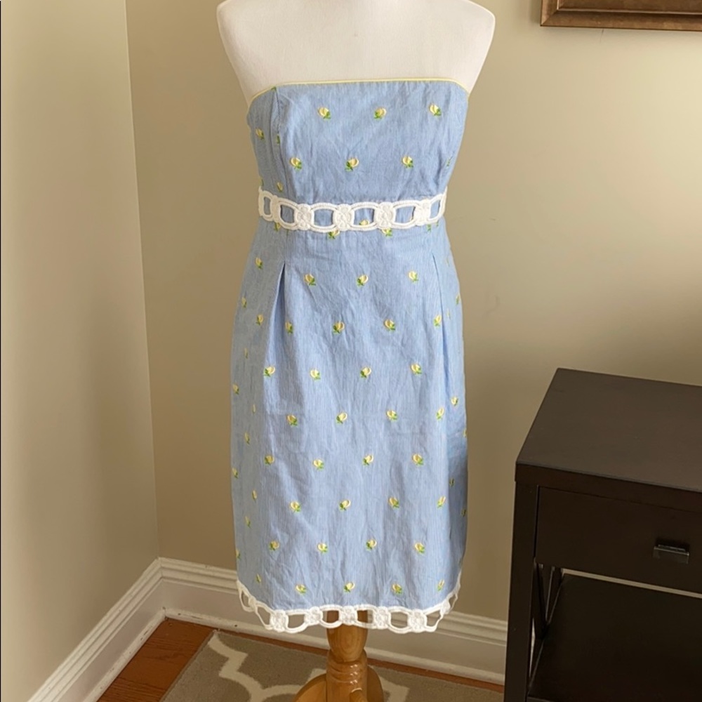 Lilly Pulitzer dress lemons